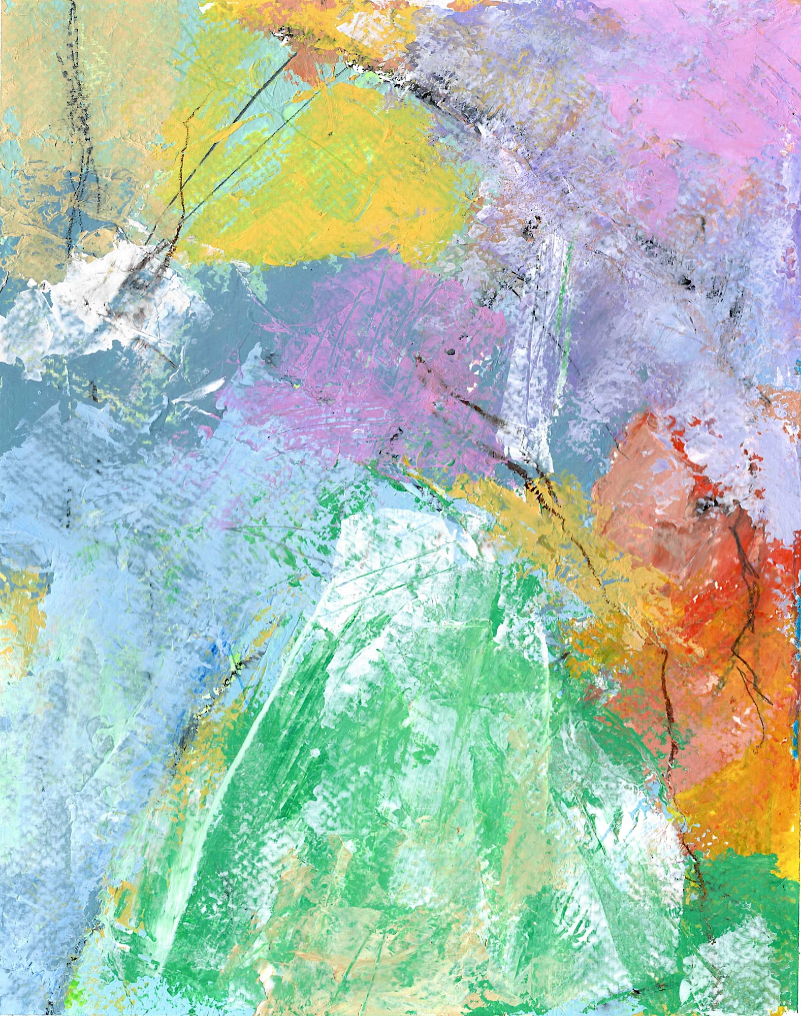 "Good Decisions 10" painting by Stephen Dancey. Unauthorized use, reproduction, distribution, or modification without prior written permission from the artist is strictly prohibited.