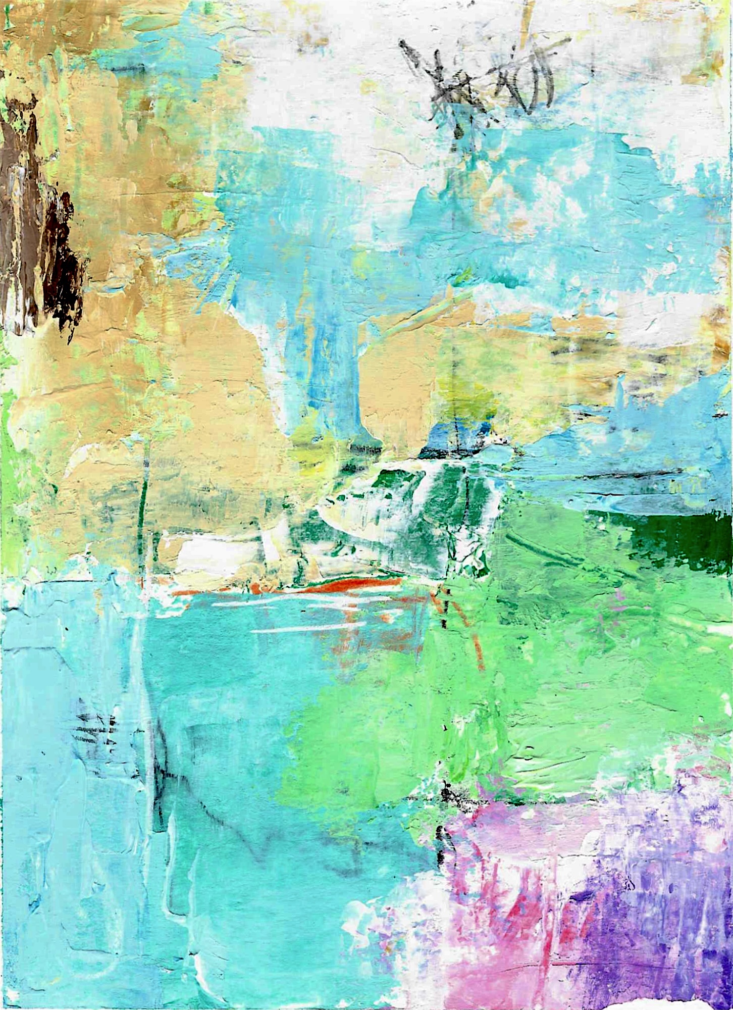 "Good Decisions 2" painting by Stephen Dancey. Unauthorized use, reproduction, distribution, or modification of any content without prior written permission from the artist is strictly prohibited.