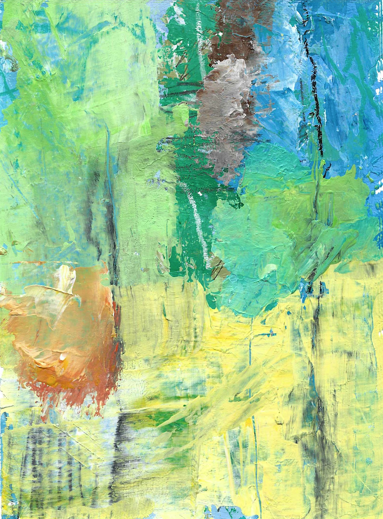 "Good Decisions 4" painting by Stephen Dancey. Unauthorized use, reproduction, distribution, or modification without prior written permission from the artist is strictly prohibited.