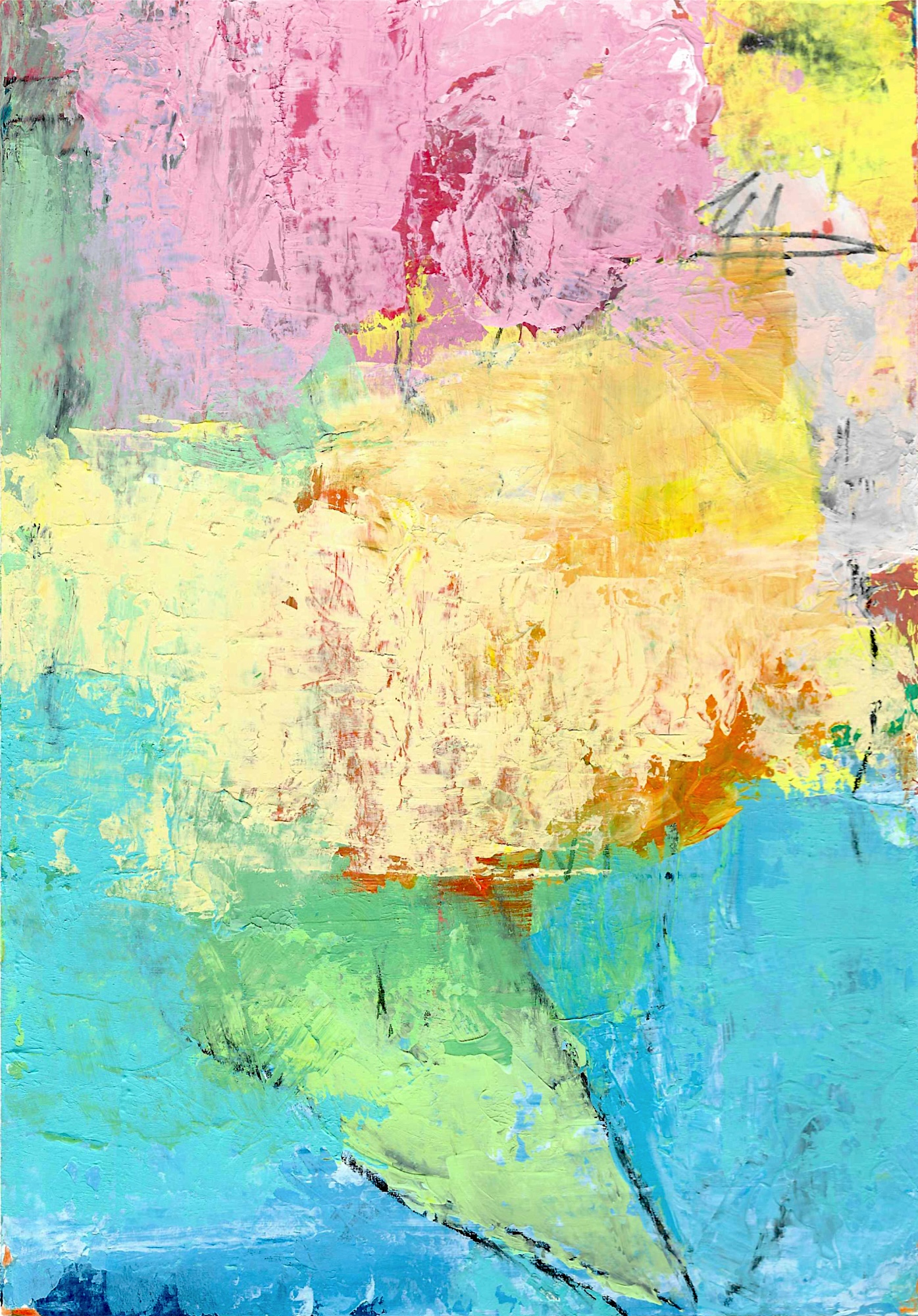 "Good Decisions 5" painting by Stephen Dancey. Unauthorized use, reproduction, distribution, or modification of any content without prior written permission from the artist is strictly prohibited.